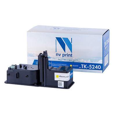 Тонер-картридж NV PRINT (NV-TK-5240Y) для KYOCERA ECOSYS P5026cdn/w/M5526cdn, желтый, ресурс 3000 стр. (арт. 363007)