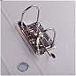 Папка-регистратор OfficeSpace, 70мм, мрамор, синяя (арт. 242575)
