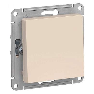 Schneider AtlasDesign мех. выкл. СУ 1 кл. беж. (пласт. осн.) ATN000211 (арт. 662388)