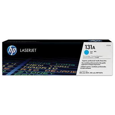Картридж лазерный HP (CF211A) CLJ Pro 200 M276n/M276nw, №131A, голубой, оригинальный, ресурс 1800 страниц (арт. 361091)