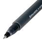 Ручки гелевые BRAUBERG X-WRITER 1800, УВЕЛИЧЕННАЯ ДЛИНА ПИСЬМА 1 800 м, ЧЕРНЫЕ, НАБОР 4 ШТУКИ, стандартный узел 0,5 мм, 144136 (арт. 144136)