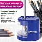 Точилка электрическая BRAUBERG "STANDARD", 2 отверстия для карандашей (включая утолщенные), питание от 4 батареек АА, 228423 (арт. 228423)