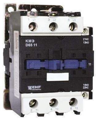 EKF Контактор малогабаритный КМЭ 40А 220В 1NO 1NC ctr-s-40-220 (арт. 424294)