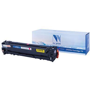 Картридж лазерный NV PRINT (NV-CF213A/731M) для HP M251nw/M276nw/CANON LBP-7110Cw, пурпурный, ресурс 1800 страниц (арт. 363405)