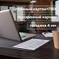 Коврик-подкладка настольный для письма (590х380 мм), с прозрачным карманом, черный, BRAUBERG, 236774 (арт. 236774)