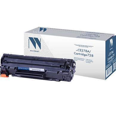 Картридж лазерный NV PRINT (NV-CE278A/728) для HP/CANON LJ P1566/P1606/ MF4410/4430, ресурс 2100 стр., NV-CE278A/Canon (арт. 362889)