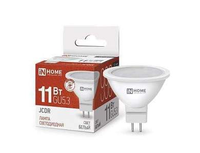 ASD/inHome VC MR16 GU5.3 220V 11W(990lm) 4000К 4K 51x50 (без пульсации) 0358 (арт. 687224)