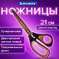 Ножницы BRAUBERG "Heavy Duty", 210 мм, суперпрочные, титановое покрытие, 2-х сторонняя заточка, 236790 (арт. 236790)