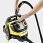 Пылесос хозяйственный KARCHER WD 5 S, мусоросборник 25 л, мощность 1100 Вт, желтый, 1.628-350.0 (арт. 456636)