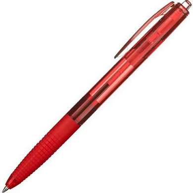 Ручка шариковая автоматическая с грипом PILOT Super Grip G, КРАСНАЯ, линия 0,21 мм, BPGG-8R-F R (арт. 144715)