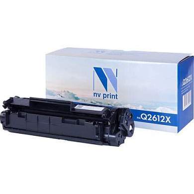 Картридж лазерный NV PRINT (NV-Q2612X) для HP LJ 1010/1012/1015/1020/1022/3015, ресурс 3500 стр. (арт. 362899)