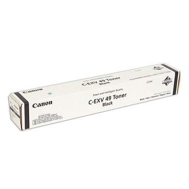 Тонер CANON (C-EXV49BK) для Canon IR C3320/C3320i/C3325i/C3330i/C3500, черный, ресурс 36000 страниц, оригинальный, 8524B002 (арт. 363504)