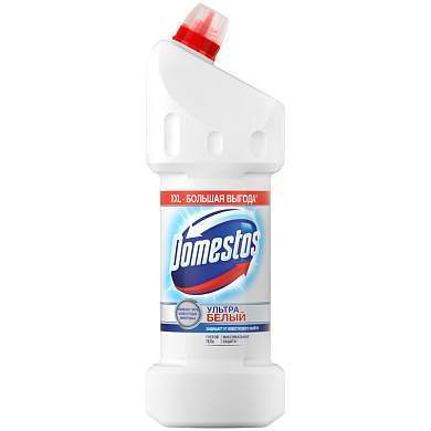 Средство для туалета Domestos "Ультра белый", гель, 1,5л (арт. 288871)