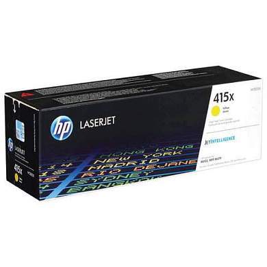 Картридж лазерный HP (W2032X) Color LaserJet M454dn/M479dw и др, №415X, желтый, оригинальный, ресурс 6000 страниц (арт. 363305)