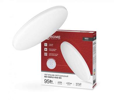 ASD/InHome светильник светодиодн. декоративный 95W(7600lm) 4000K 4K 460x67 IP40 NEO SIMPLE 0859 (арт. 934798)