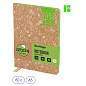Записная книжка А5 80л., кожзам, Berlingo "Green Series", зеленый срез, светло-коричневый (арт. 338517)