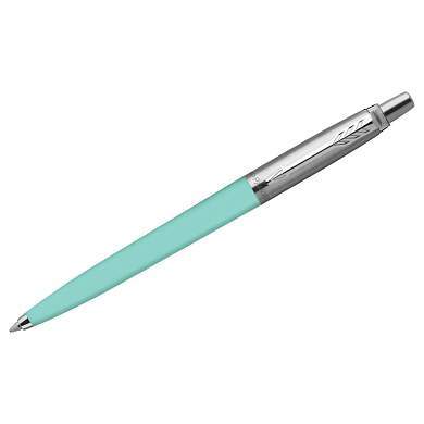Ручка шариковая Parker "Jotter Recycled Mint " синяя, 0,7мм, кнопочн., пластик. корпус, подарочная упаковка (арт. 359536)