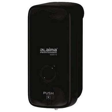 Дозатор для жидкого мыла LAIMA PROFESSIONAL PREMIUM BLACK, НАЛИВНОЙ, 1 л, черный, ABS-пластик, 609519 (арт. 609519)