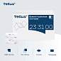Бумага туалетная листовая Tellus/TORK (Система ТР3) ПРЕМИУМ КОМПЛЕКТ 40 шт., 200 л., 11х23 см, 2-слойная, 233100 (арт. 118797)