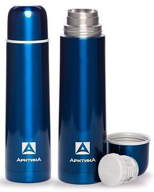Термос Арктика 102-750, Узк. Горло, 0,75Л (Синий) Нерж. Сталь (арт. 498674)