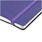Записная книжка А6 80л. ЛАЙТ, кожзам, Greenwich Line "Classic. Lilac", с резинкой, фактурное тиснение, блок в клетку (арт. 370586)