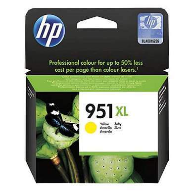 Картридж струйный HP (CN048AE) OfficeJet 8100/8600 №951XL, желтый, оригинальный (арт. 361155)