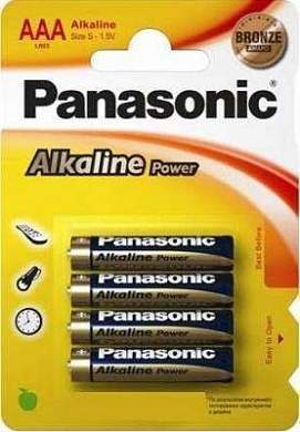 Элемент питания Panasonic Alkaline Power Lr03/286 Bl4 (арт. 220312)