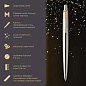 Ручка шариковая PARKER "Jotter Core Stainless Steel GT", пакет, 880887 (арт. 880887)