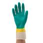 Перчатки VILEDA PROFESSIONAL латекс/неопрен, МНОГОРАЗОВЫЕ, х/б напыление, СВЕРХПРОЧНЫЕ, S (малый), зеленый/желтый, 174303 (арт. 703605)