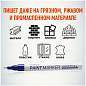 Маркер-краска MunHwa "Extra Fine Paint Marker" синяя, 1мм, нитро-основа (арт. 260037)