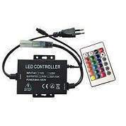 Ecola Контроллер 220V 16x8 1500W 6.6A RGB с ИК пультом CRS615ESB (арт. 638655)