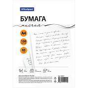 Бумага писчая OfficeSpace, А4, 100л., 65г/м2, 146% (арт. 340657)