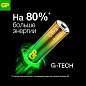 Батарейки КОМПЛЕКТ 2 шт., GP Ultra G-Tech, AAA (LR03, 24А), алкалиновые, мизинчиковые, 24AUA21-2CRSBC2 (арт. 457747)