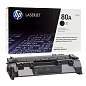 Картридж лазерный HP (CF280A) LaserJet Pro M401/M425, №80A, черный, оригинальный, ресурс 2700 страниц (арт. 361001)