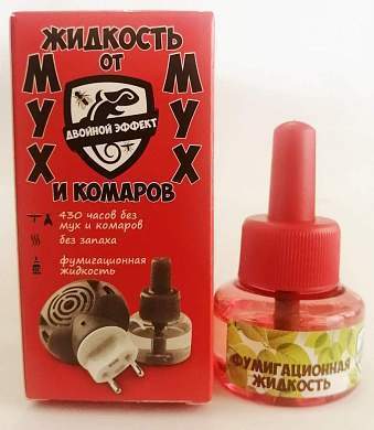 Migan Двойной эффект Жидкость От мух и комаров 30мл. (430 часов) б/запаха арт.Я-1782 (арт. 819895)