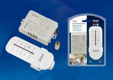 Uniel пульт ДУ световыми приборами встр. 2x1000W 30м, 1 приемник, 2 канала  UCH-P005-G2-1000W-30M (арт. 675692)