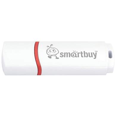 Память Smart Buy "Crown" 32GB, USB 2.0 Flash Drive, белый (арт. 218761)