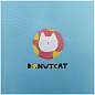 Рюкзак MESHU "DonutCat", 39*29*13см, 1 отделение, 3 кармана, уплотн. спинка (арт. 348810)