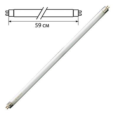 Лампа люминесцентная OSRAM L18/640, 18 Вт, цоколь G13, в виде трубки, длина 59 см, хол. белый свет (арт. 450326)