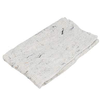 Салфетка для пола х/б, 500x700 мм, белая, Home Palisad (арт. 923265)