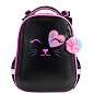 Ранец BRAUBERG SHINY, 2 отделения, с брелком, "Smiling cat", 38х28х14 см, 272040 (арт. 272040)
