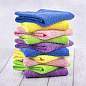 Салфетки из МИКРОФИБРЫ 30х30 см MULTI COLOUR, big pack, КОМПЛЕКТ 10 шт., 180 г/м2, LAIMA HOME, 607794 (арт. 607794)