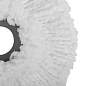 Насадка МОП круглая для швабры из набора для уборки, крепление кольцо, микрофибра, d-16 см, LAIMA, 601488 (арт. 601488)
