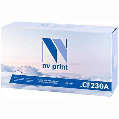 Картридж совм. NV Print CF230A (№30A) черный для HP LJ Pro M203/MPF M227 (1600стр.) (арт. 267752)