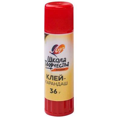 Клей-карандаш ЛУЧ "Школа творчества", 36 г, PVP основа, 29С 1738-08 (арт. 274840)