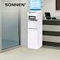 Кулер для воды SONNEN FSC-03AC, напольный, НАГРЕВ/ОХЛАЖДЕНИЕ КОМПРЕССОР, шкаф, 3 крана, белый, 455419 (арт. 455419)
