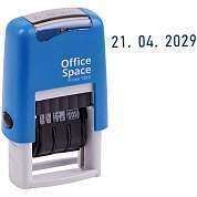 Датер ленточный OfficeSpace, пластик, 1стр., 3мм, банк (арт. 323842)