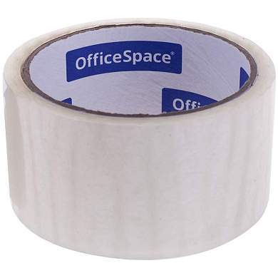 Клейкая лента упаковочная OfficeSpace, 48мм*40м, 38мкм, ШК (арт. 205467)