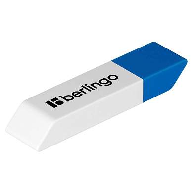 Ластик Berlingo "Eraze 940", прямоугольный комбинированный, скошенный, 52*14*8мм (арт. 360369)