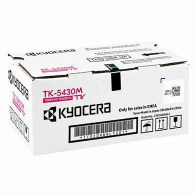 Тонер-картридж KYOCERA (TK-5430M) ECOSYS PA2100cx/MA2100cfx и другие, пурпурный, оригинальный, ресурс 1250 страниц, 1T0C0ABNL1 (арт. 364450)